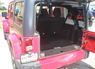 2016 Jeep Wrangler Unlimited Sahara 4X4 4-Door-Firecracker Red - Fred Pilkilton Motors - Denison Texas
