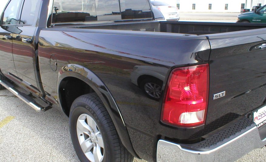 2014 Dodge Ram 1500 Quad Cab SLT 4-Door Black - Fred Pilkilton Motors - Denison Texas