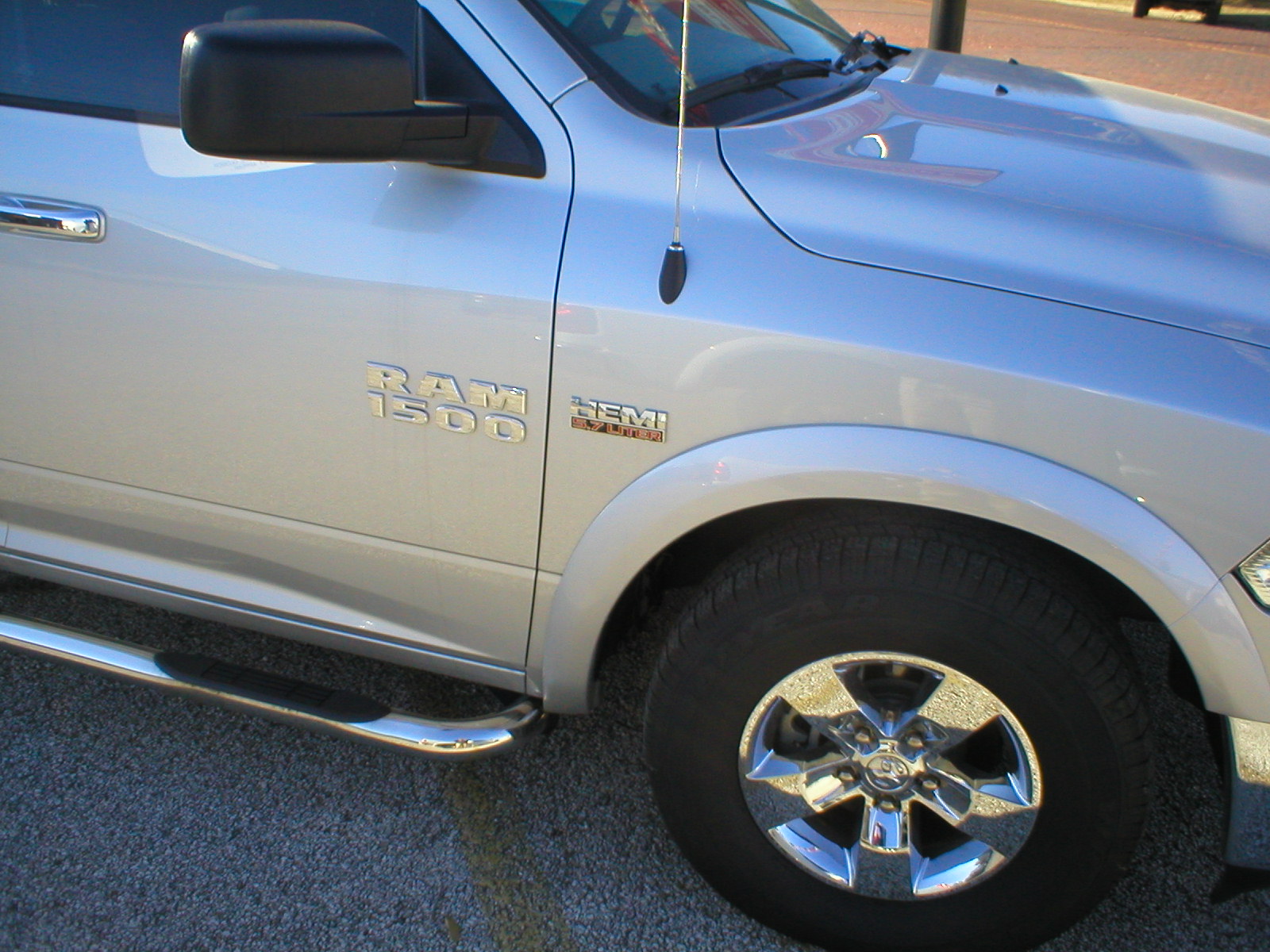 2016 Dodge Ram 1500 SLT Quad Cab 4-Door Pickup Silver - Fred Pilkilton Motors - Denison Texas