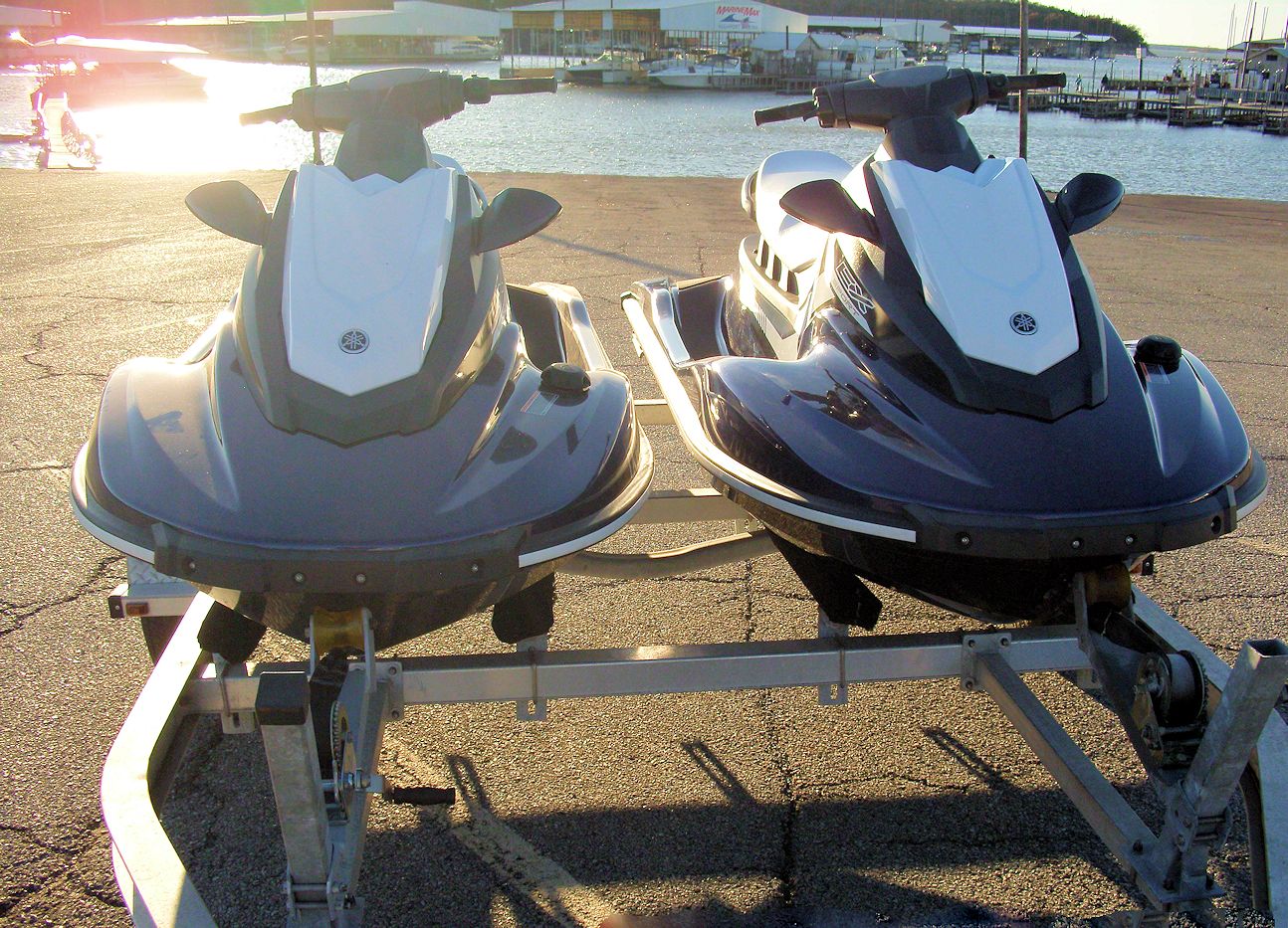 Yamaha WaveRunners EX Sport 2017 Model - Blue w/White Trim - Fred Pilkilton Motors - Denison Texas