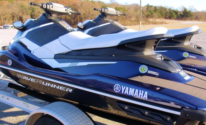 Yamaha WaveRunners EX Sport 2017 Model - Blue w/White Trim - Fred Pilkilton Motors - Denison Texas