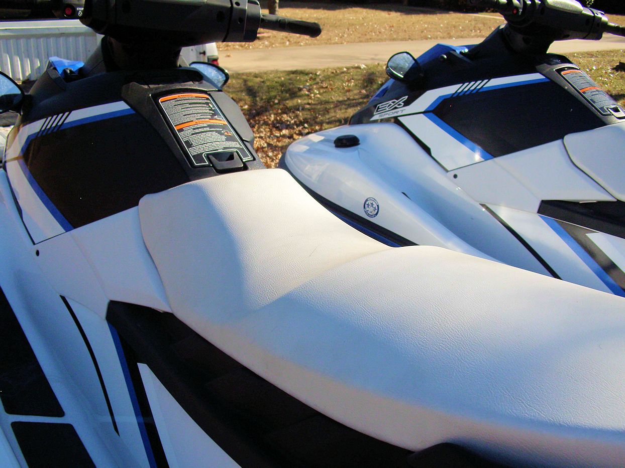 Yamaha WaveRunners EX Sport 2017 Model - White w/Blue Trim - Fred Pilkilton Motors - Denison Texas