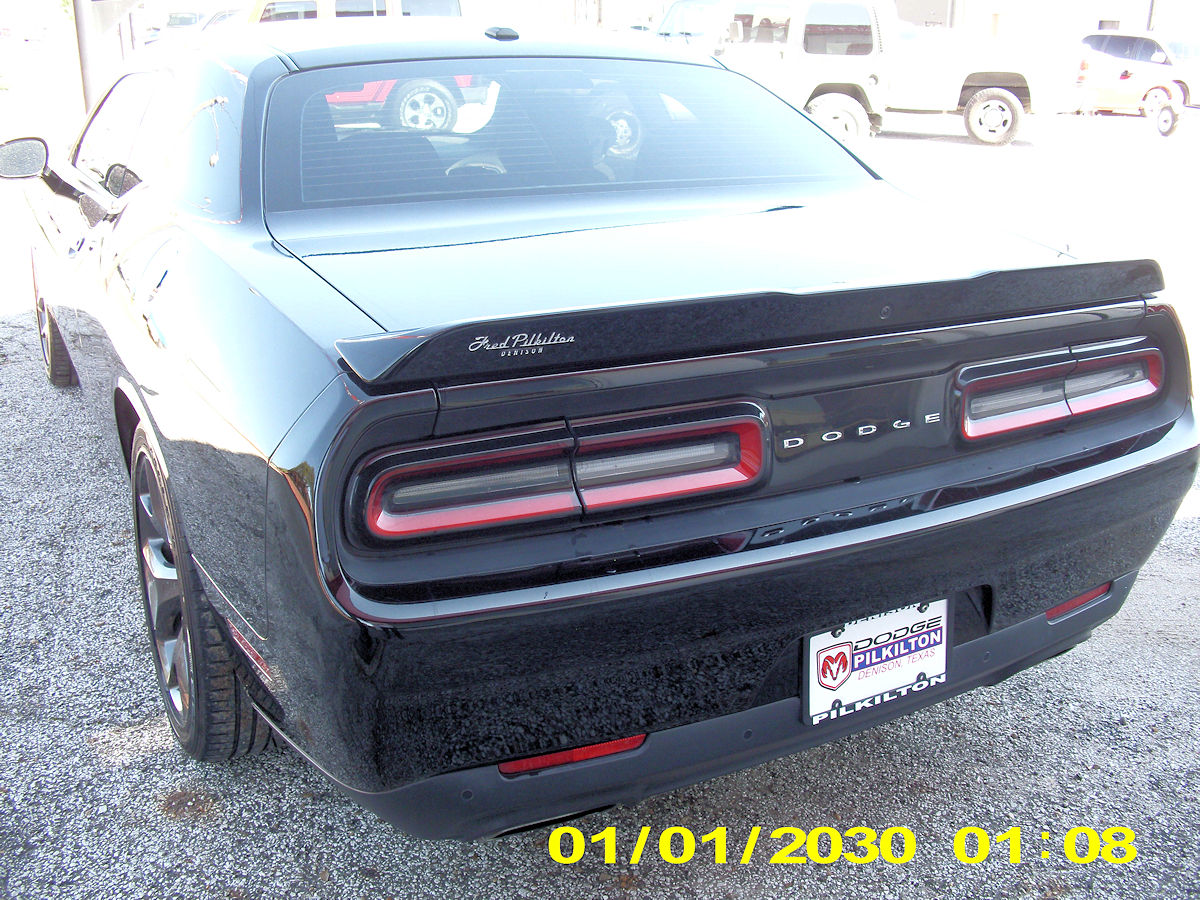 2019 Dodge Challenger R/T 2 Door Coupe Black – Fred Pilkilton Motors in Denison Texas