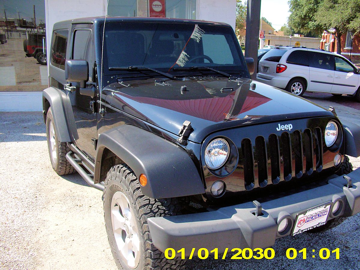 2015 Jeep Wrangler Sport JK 2-Door 4X4 Black – Fred Pilkilton Motors – Denison TX