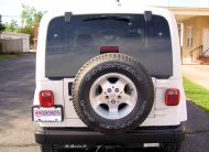 2000 Jeep Wrangler Sahara 4X4 White - Fred Pilkilton Motors in Denison Texas