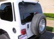 2000 Jeep Wrangler Sahara 4X4 White - Fred Pilkilton Motors in Denison Texas