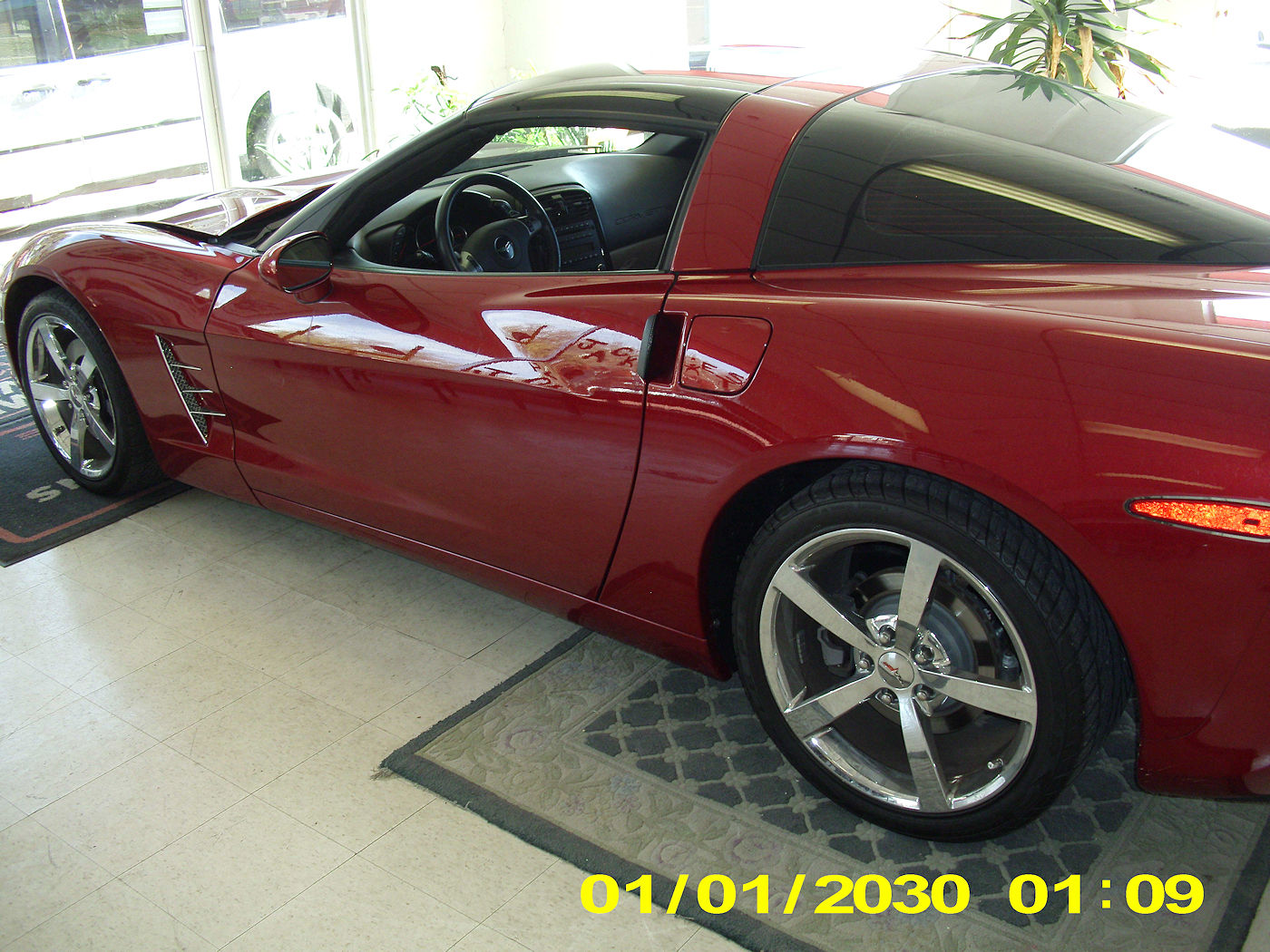 2010 Corvette Coupe 3LT Crystal Red Metallic