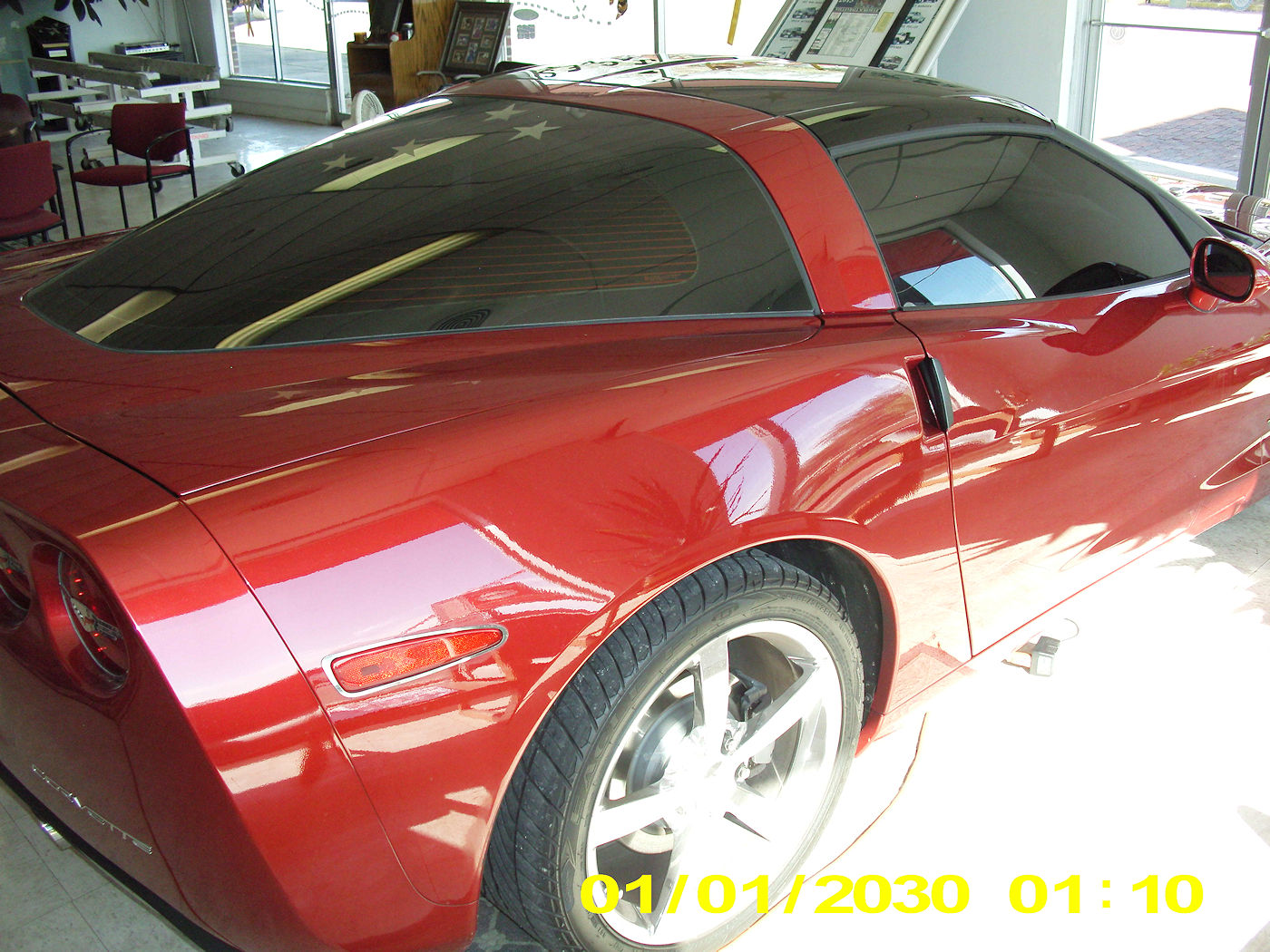 2010 Corvette Coupe 3LT Crystal Red Metallic