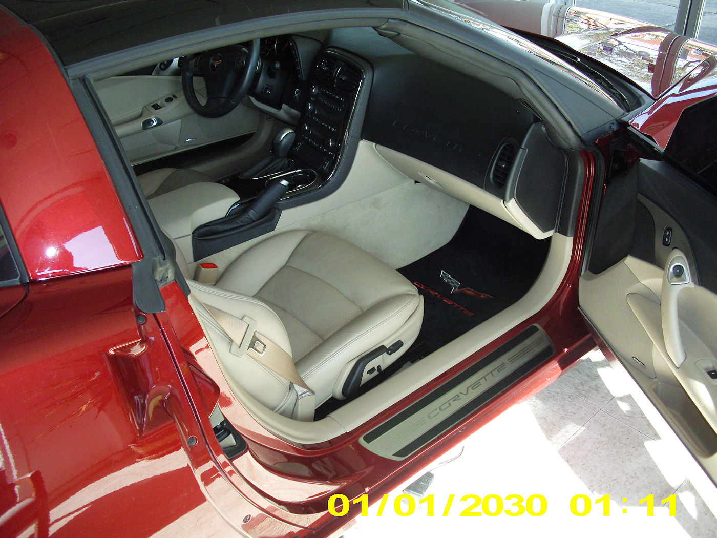 2010 Corvette Coupe 3LT Crystal Red Metallic