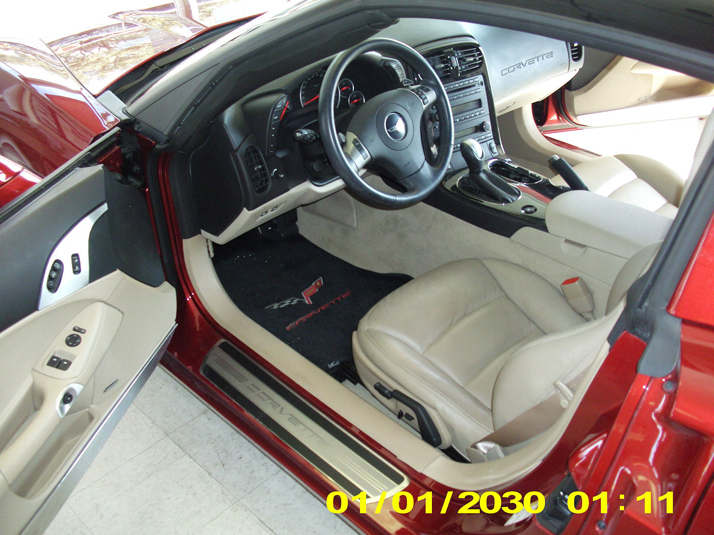 2010 Corvette Coupe 3LT Crystal Red Metallic